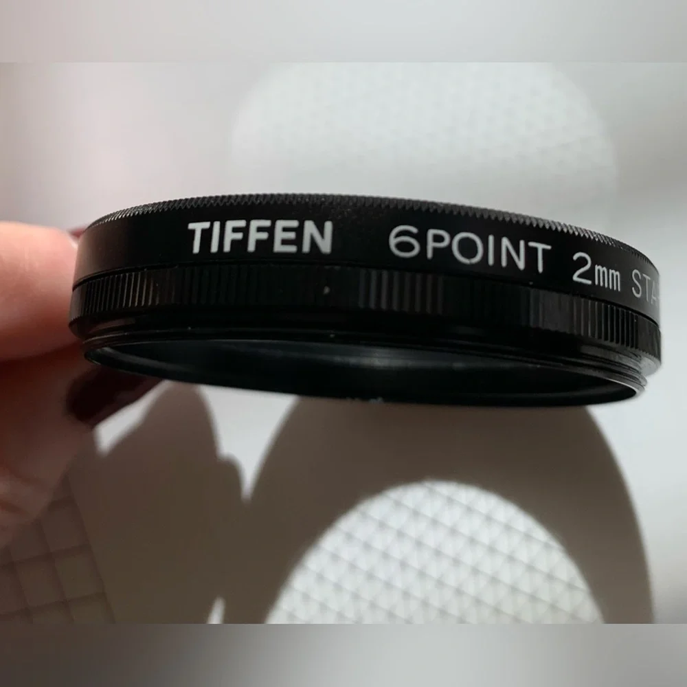 Tiffen Star Filter for photography 6 point, 2mm glass thickness, 49mm